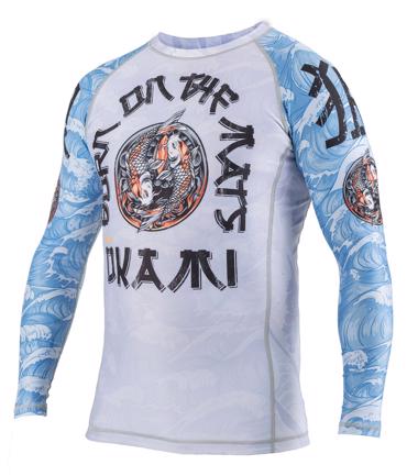 Okami KOI Rashguard -white